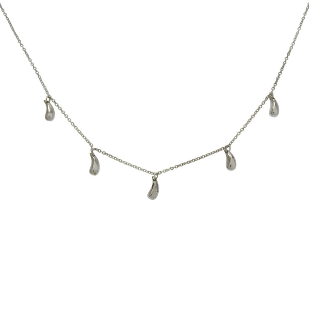 TIFFANY Authentic Silver Teardrop Necklace